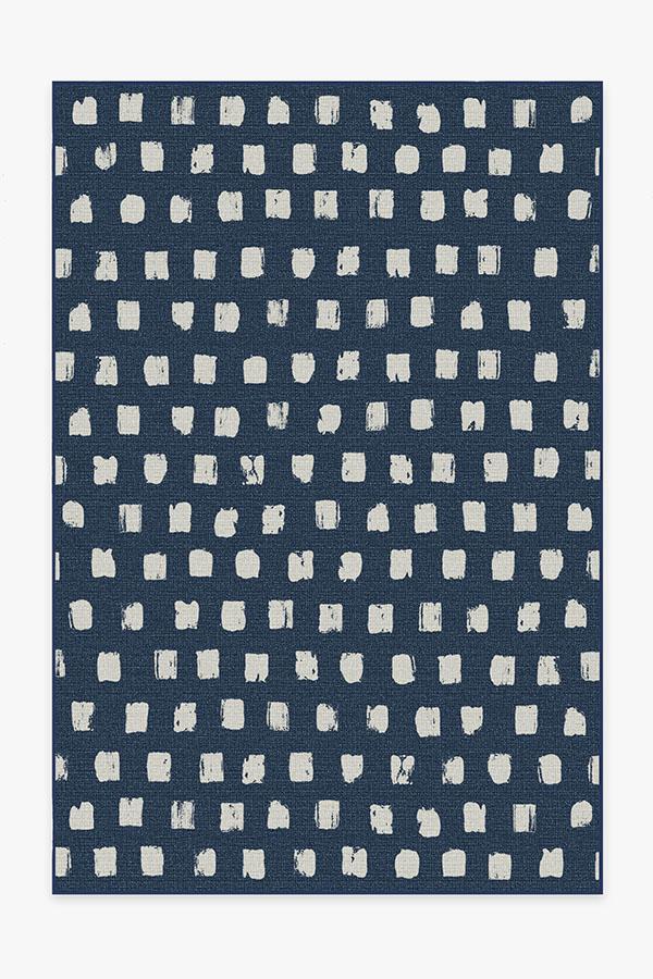 Cobblestone Navy Outdoor Rug