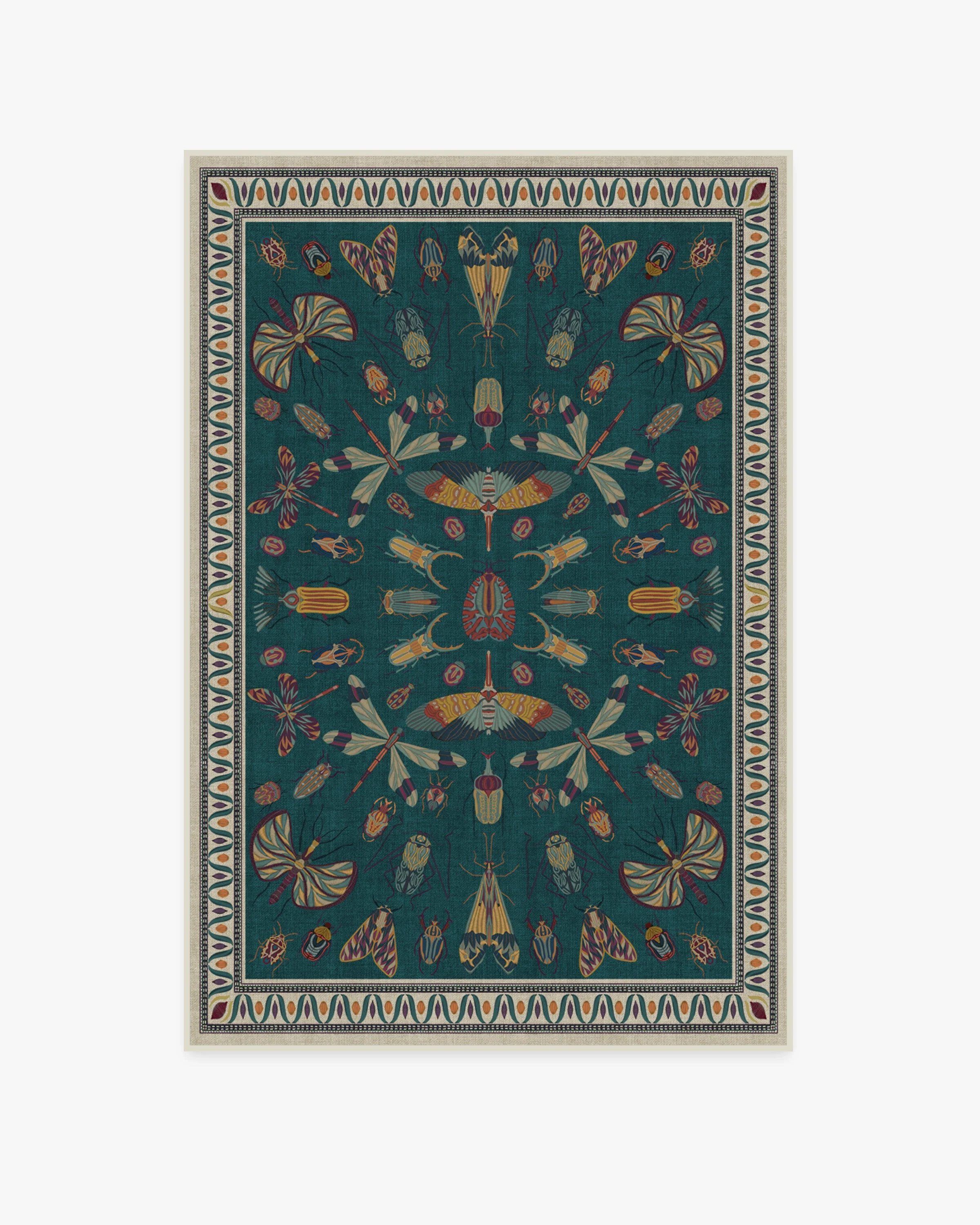 Flutterby Rug by Iris Apfel