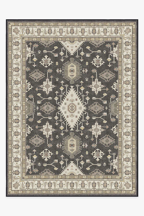 Ranier Dark Wood Outdoor Rug