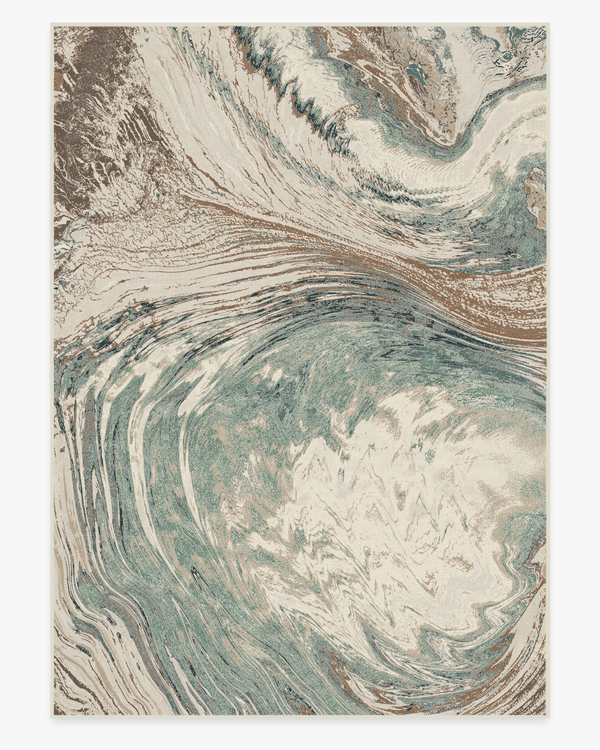 Malaspina Natural Sage Flatwoven Rug