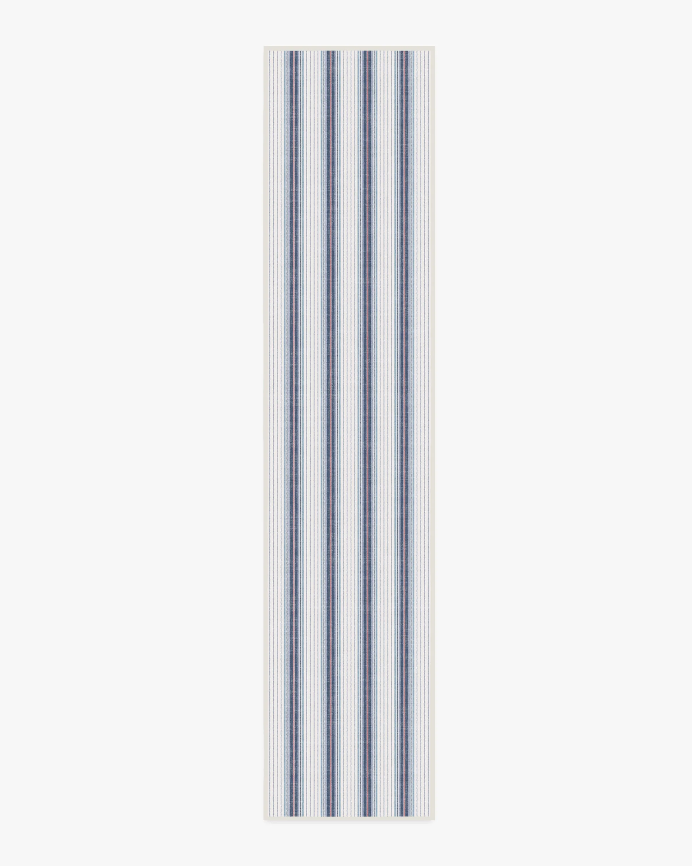 Cosette Stripe Ivory & Indigo Rug