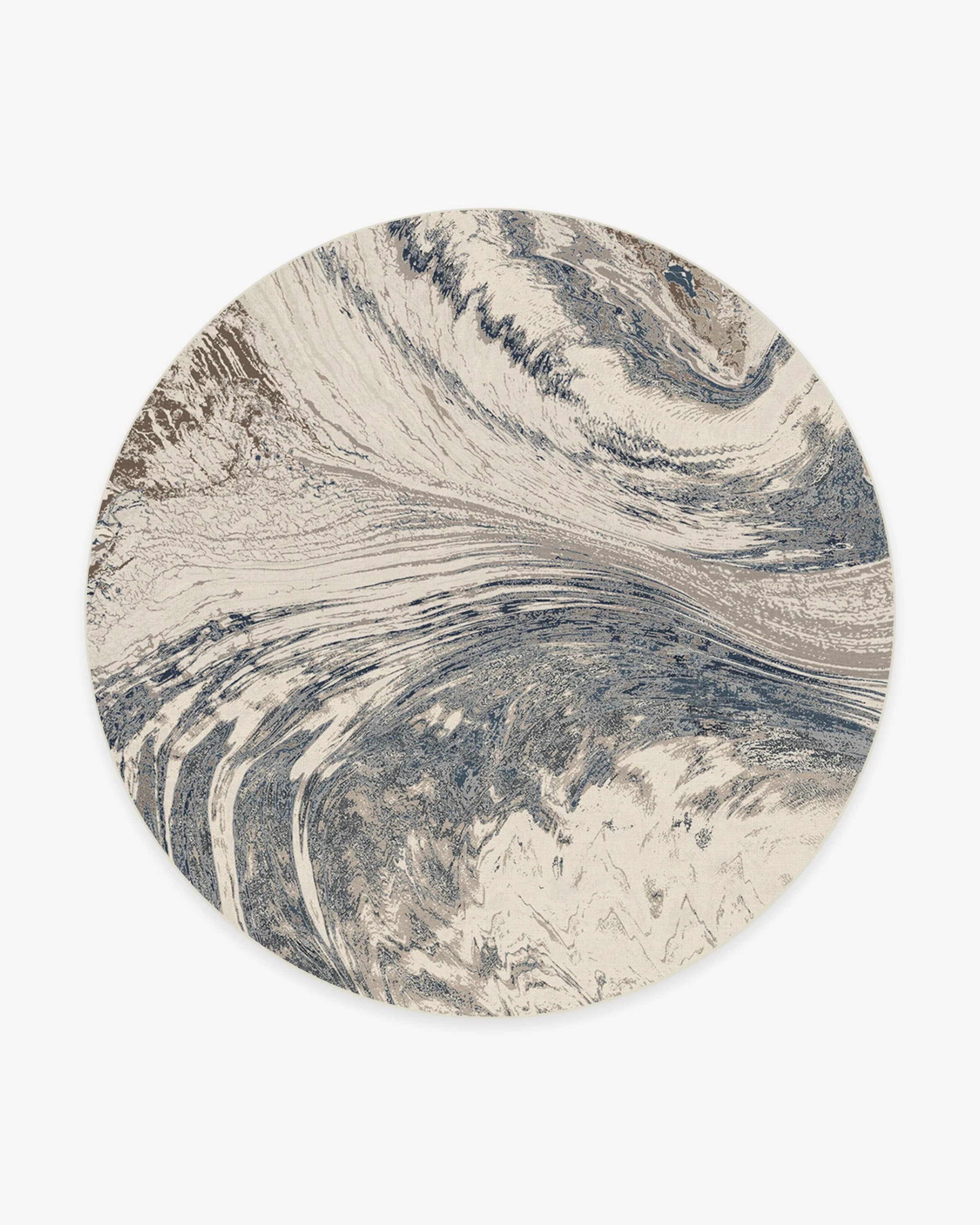 Malaspina Dusk Blue Flatwoven Rug