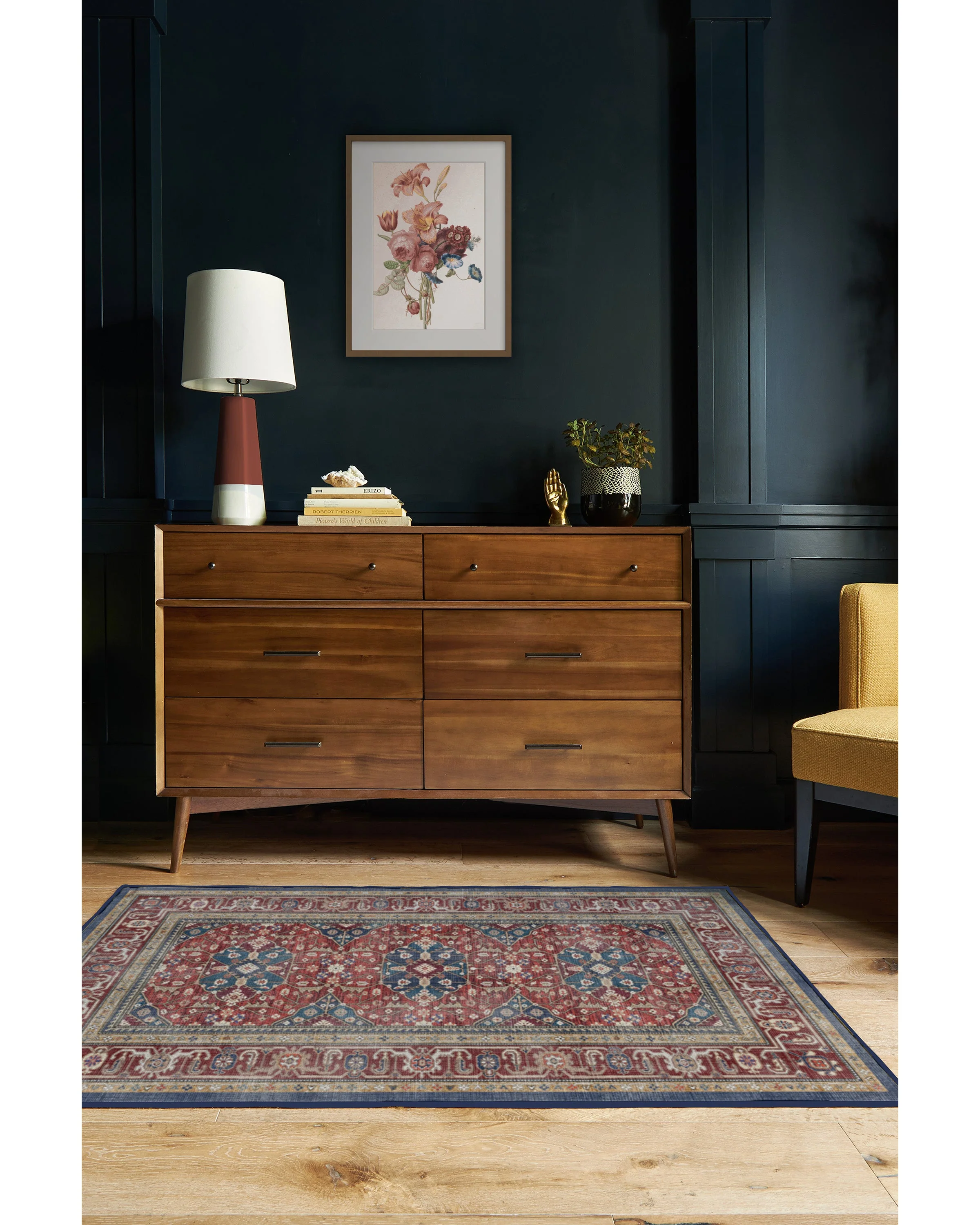 Alessia Royal Red Rug