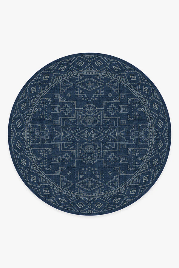 Leelu Navy Blue Rug