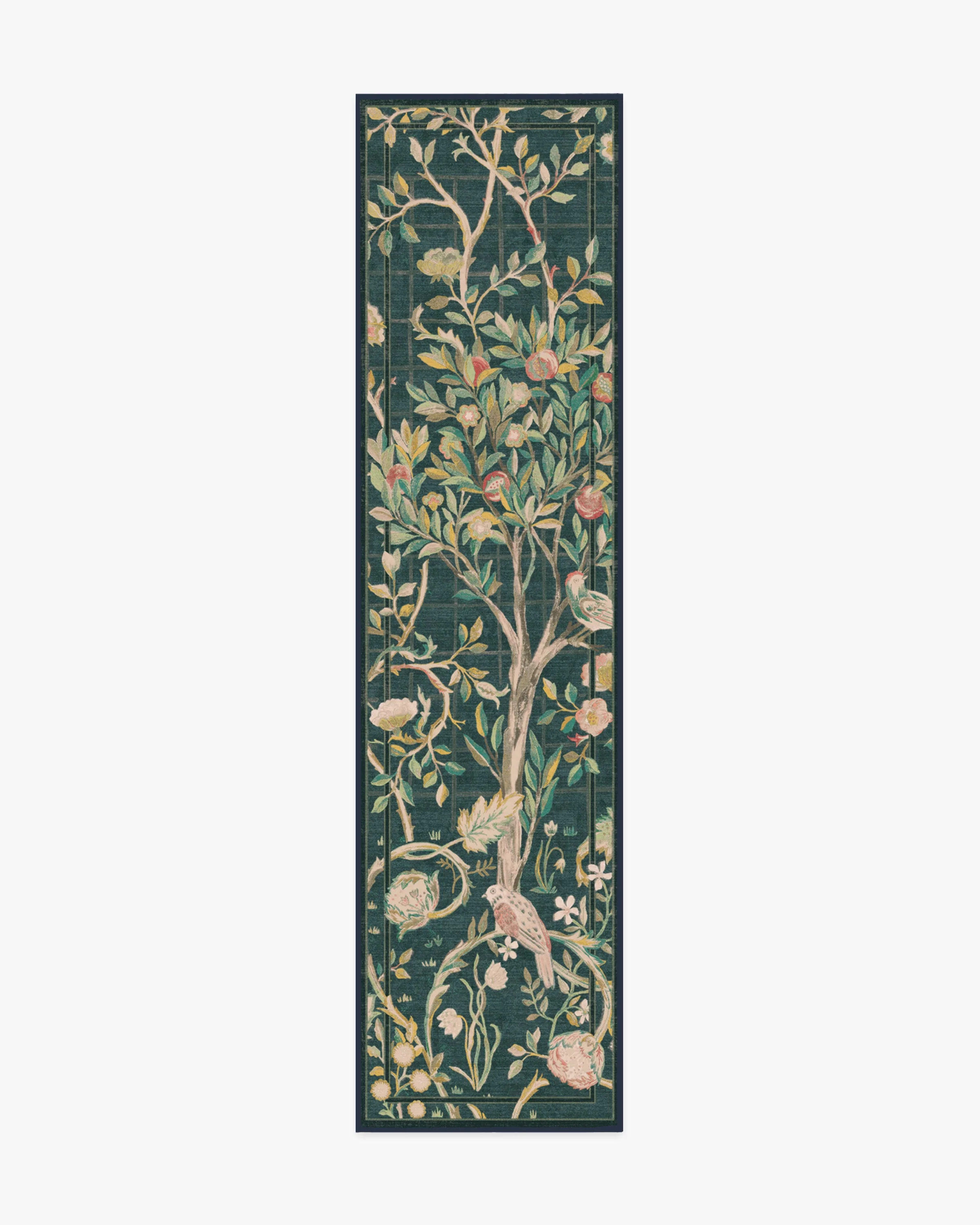 Melsetter Teal Green Rug by Morris & Co.