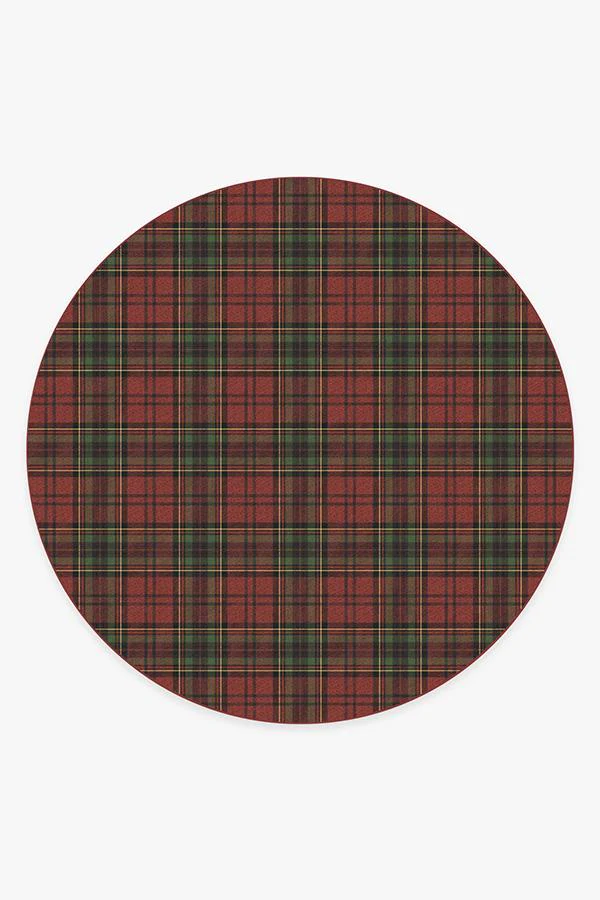 Dress Stewart Tartan Red Flatwoven Rug