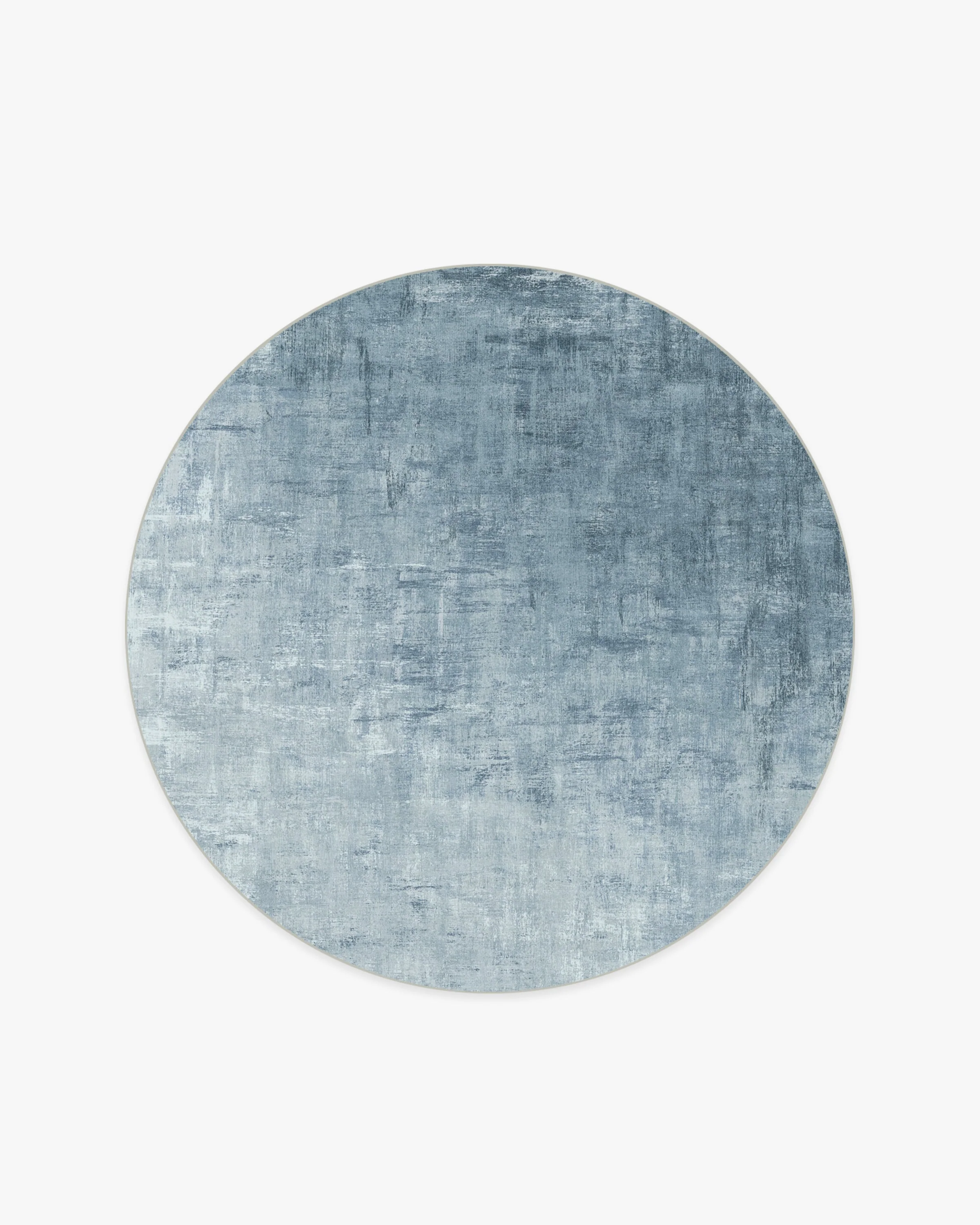 Impasto Slate Blue Flatwoven Rug