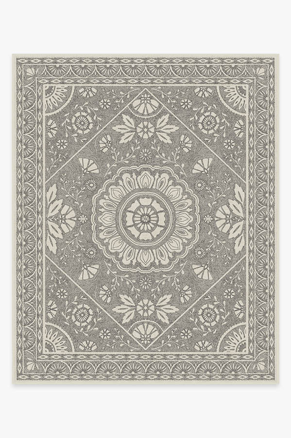 Almana Black & White Rug
