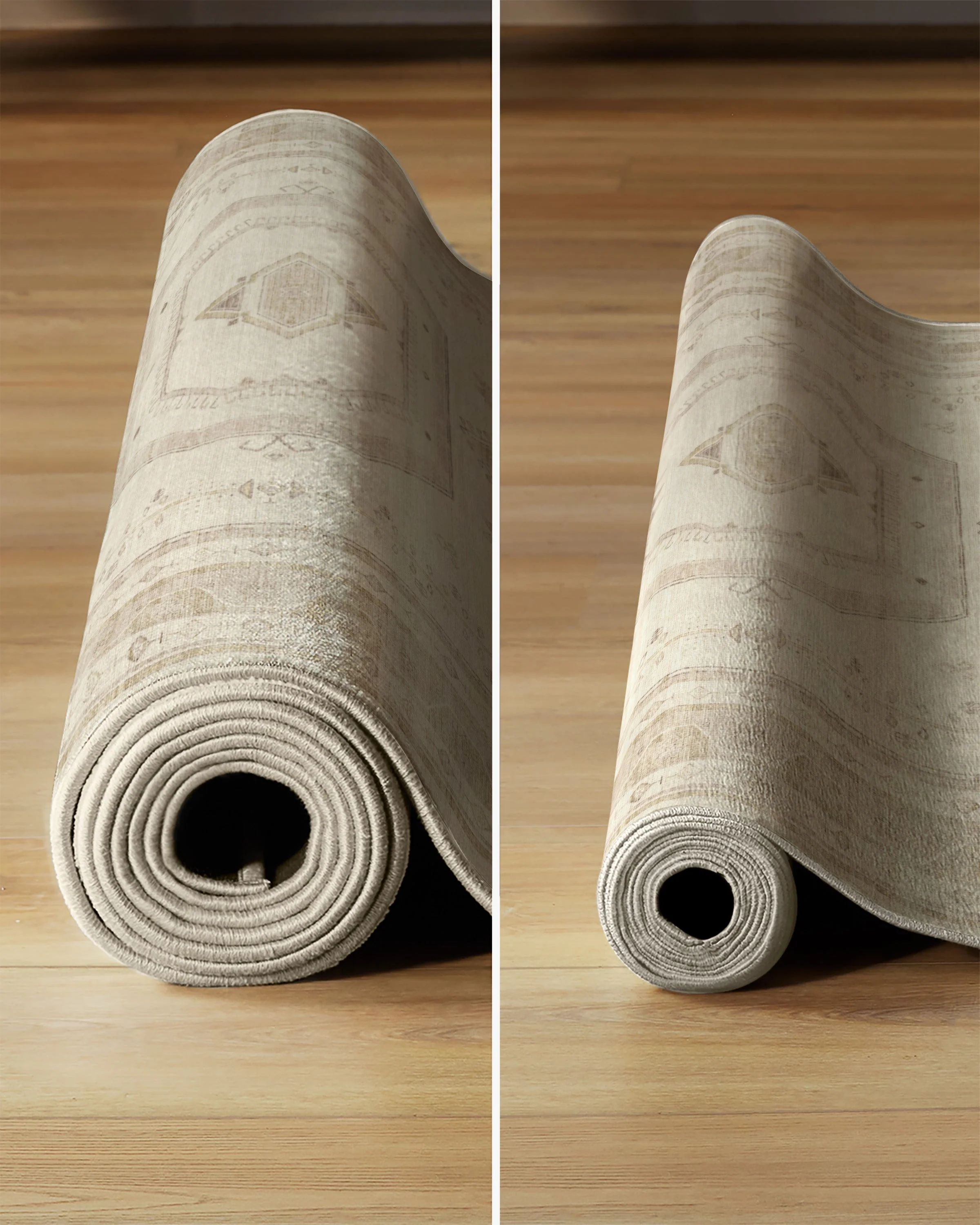 Shira Ivory & Natural Rug