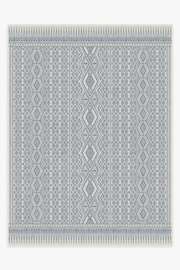 Herdanza Delft Blue Flatwoven Rug