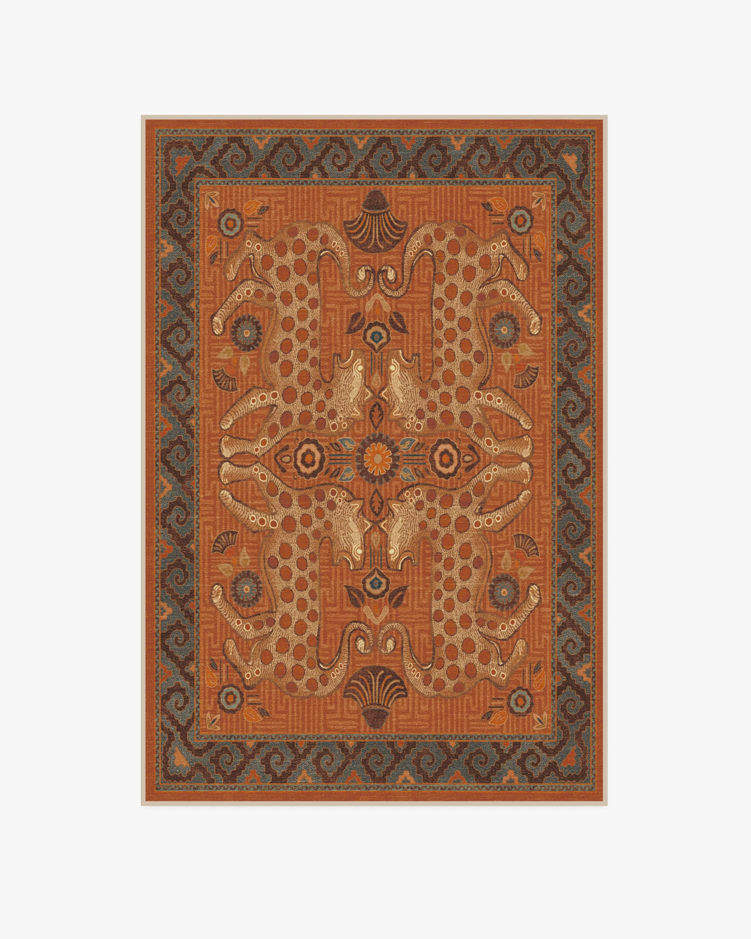 Eartha Terracotta Rug by Justina Blakeney