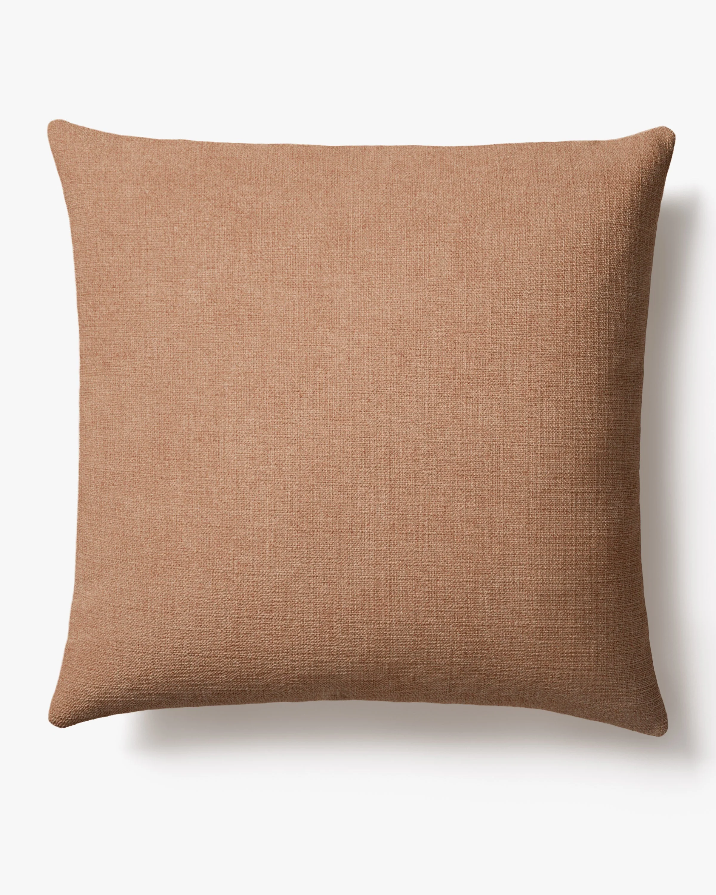 Coral Woven Throw Pillow