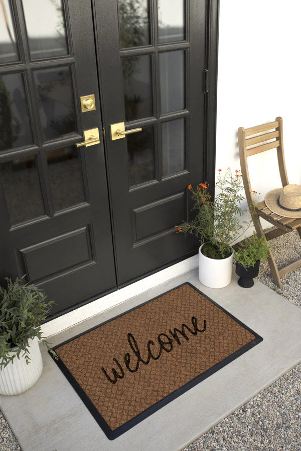 Welcome Doormat by The Home Edit