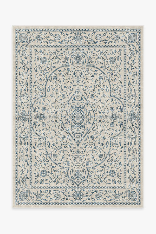 Vianna Blue & Ivory Rug