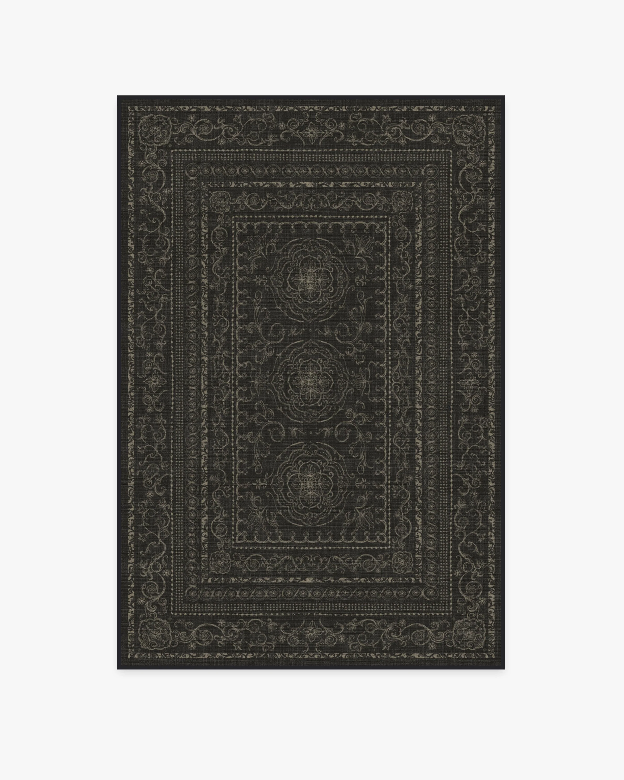 Gisele Soft Black Rug