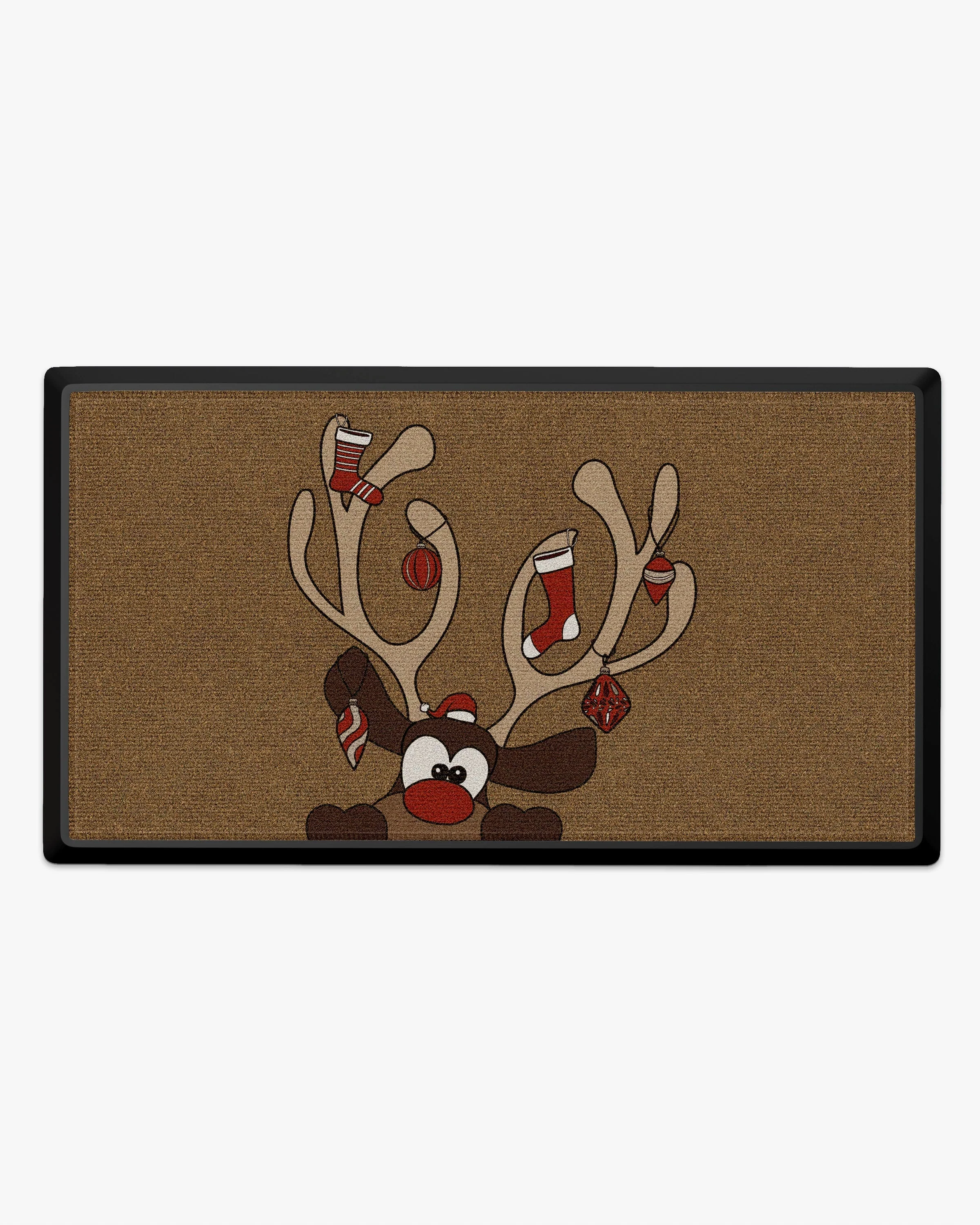Holiday Reindeer Large Doormat
