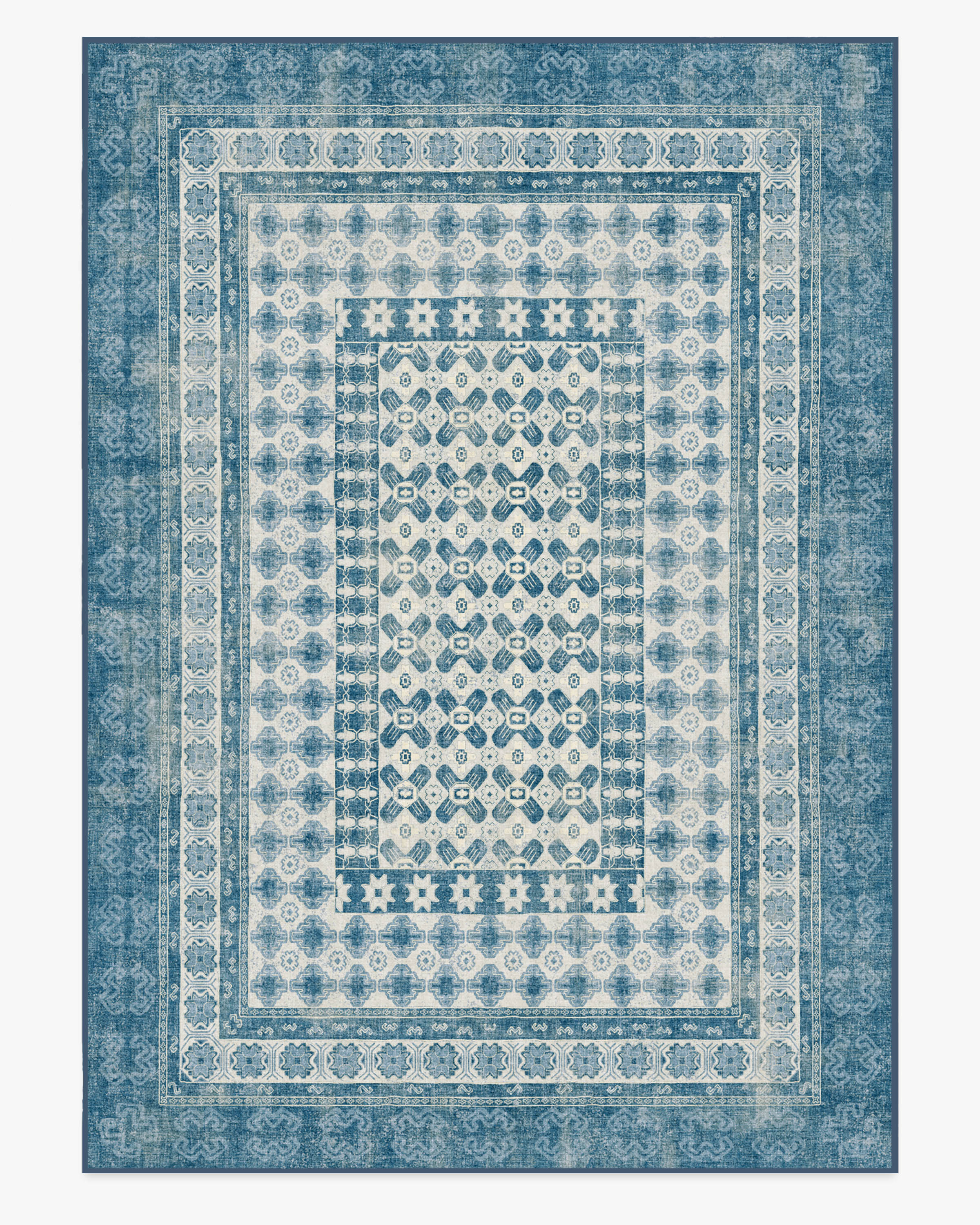 Cyrus Ocean & Ivory Rug