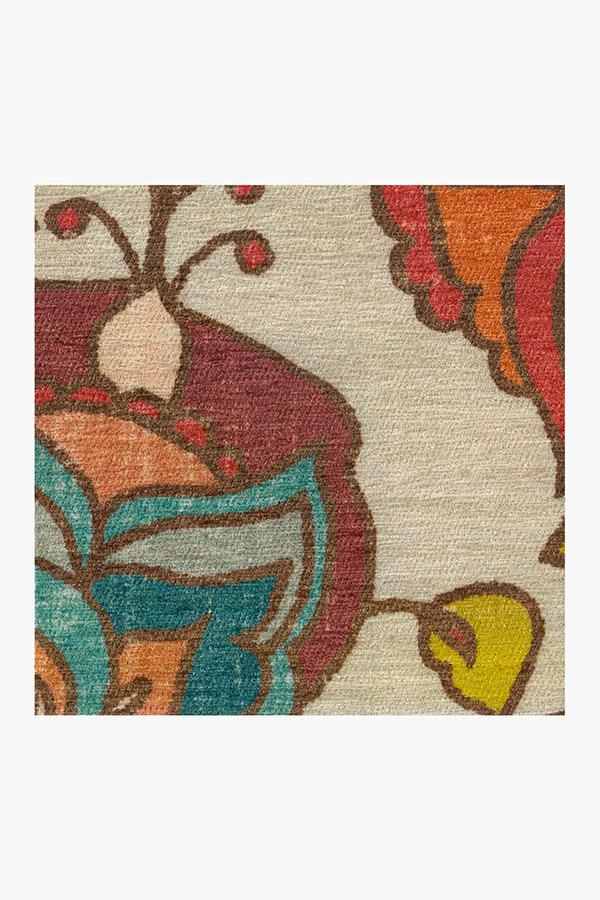 Frida Floral Natural Rug