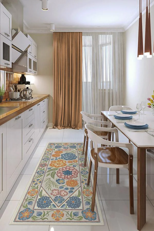 Prado Blue Bouquet Rug