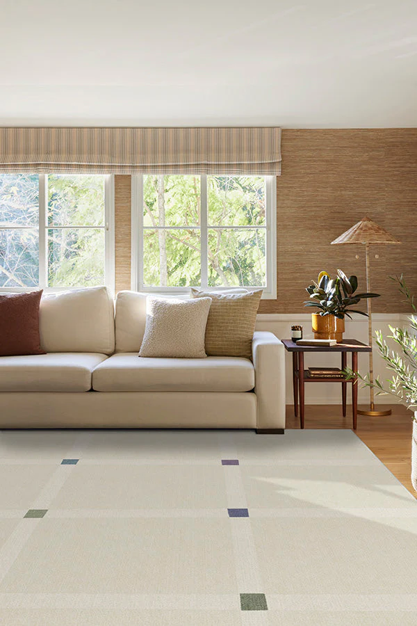 Joanna Ivory Pop Rug by The Home Edit
