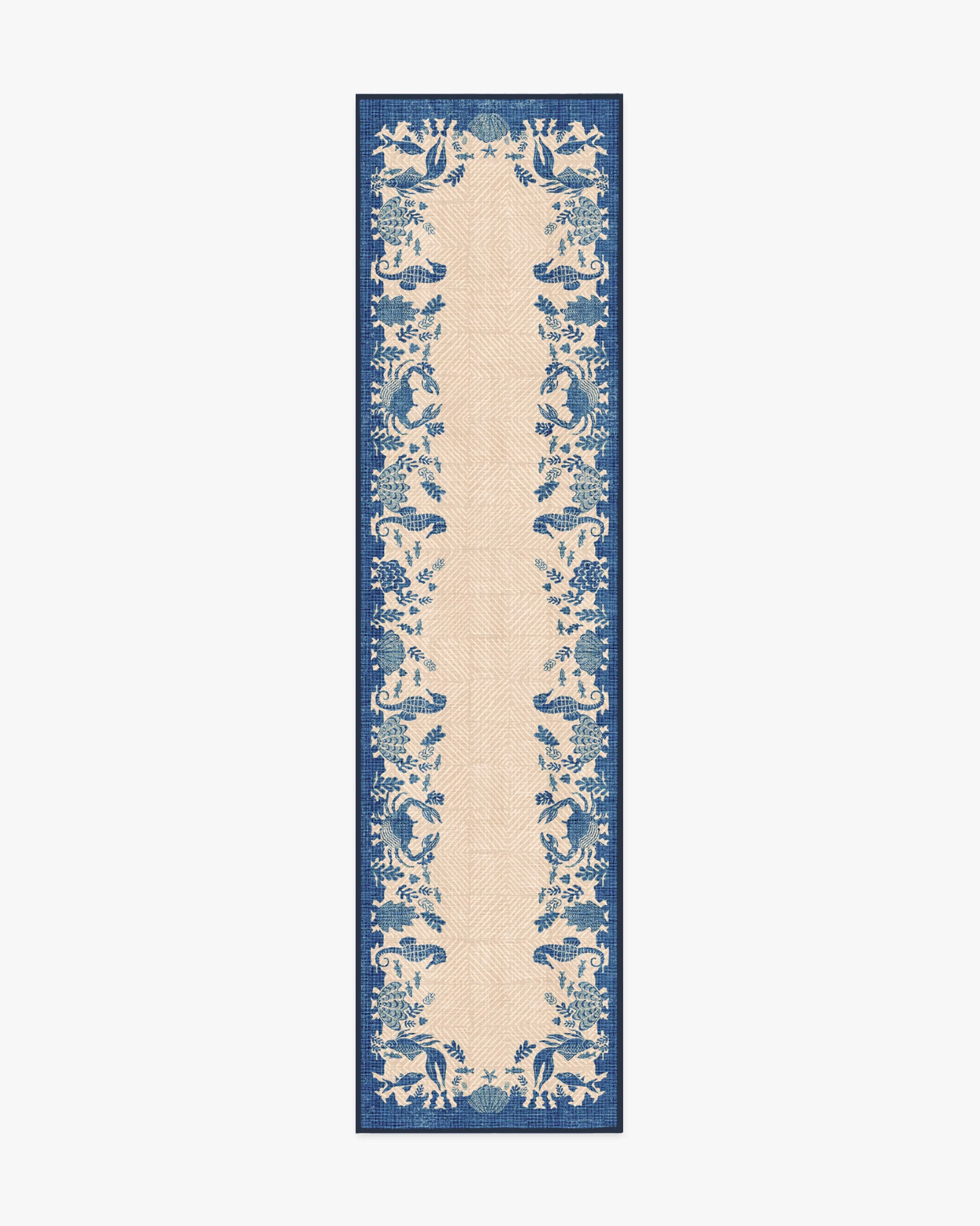 Ionia Sapphire & Natural Outdoor Rug