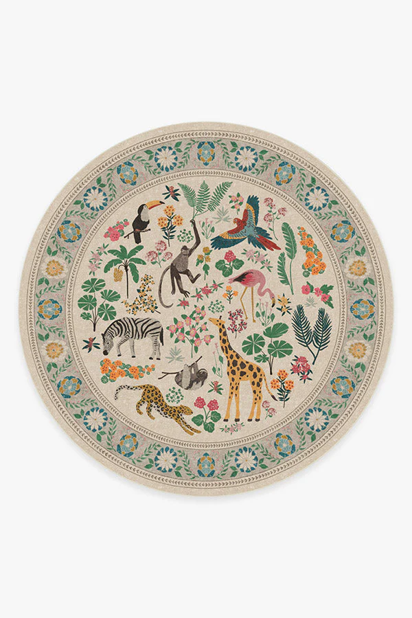 Jingle Jungle Flatwoven Rug by Iris Apfel