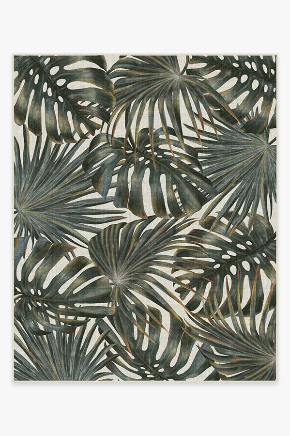 Tropical Green Outdoor Rug