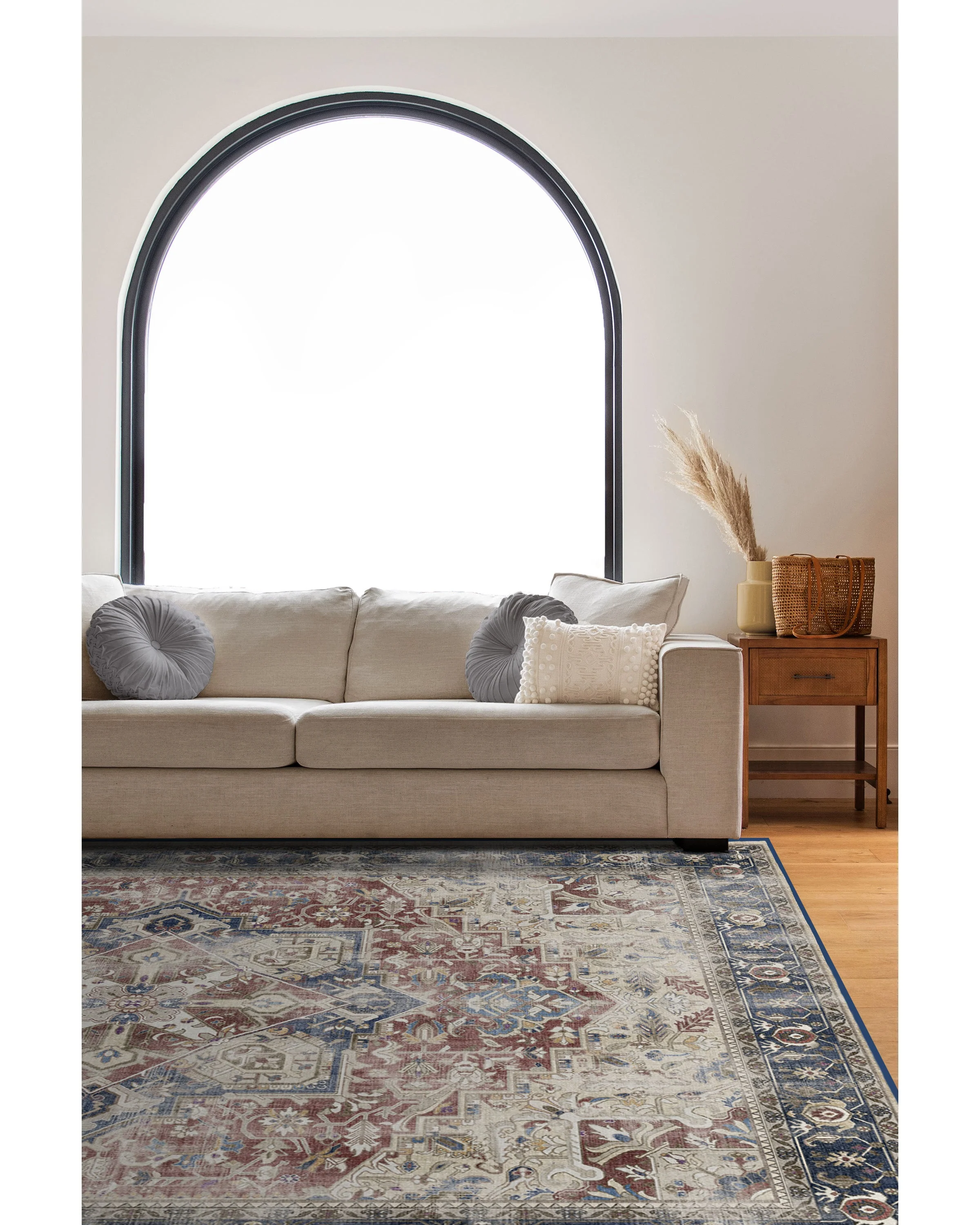 Kamran Royal Blue Rug