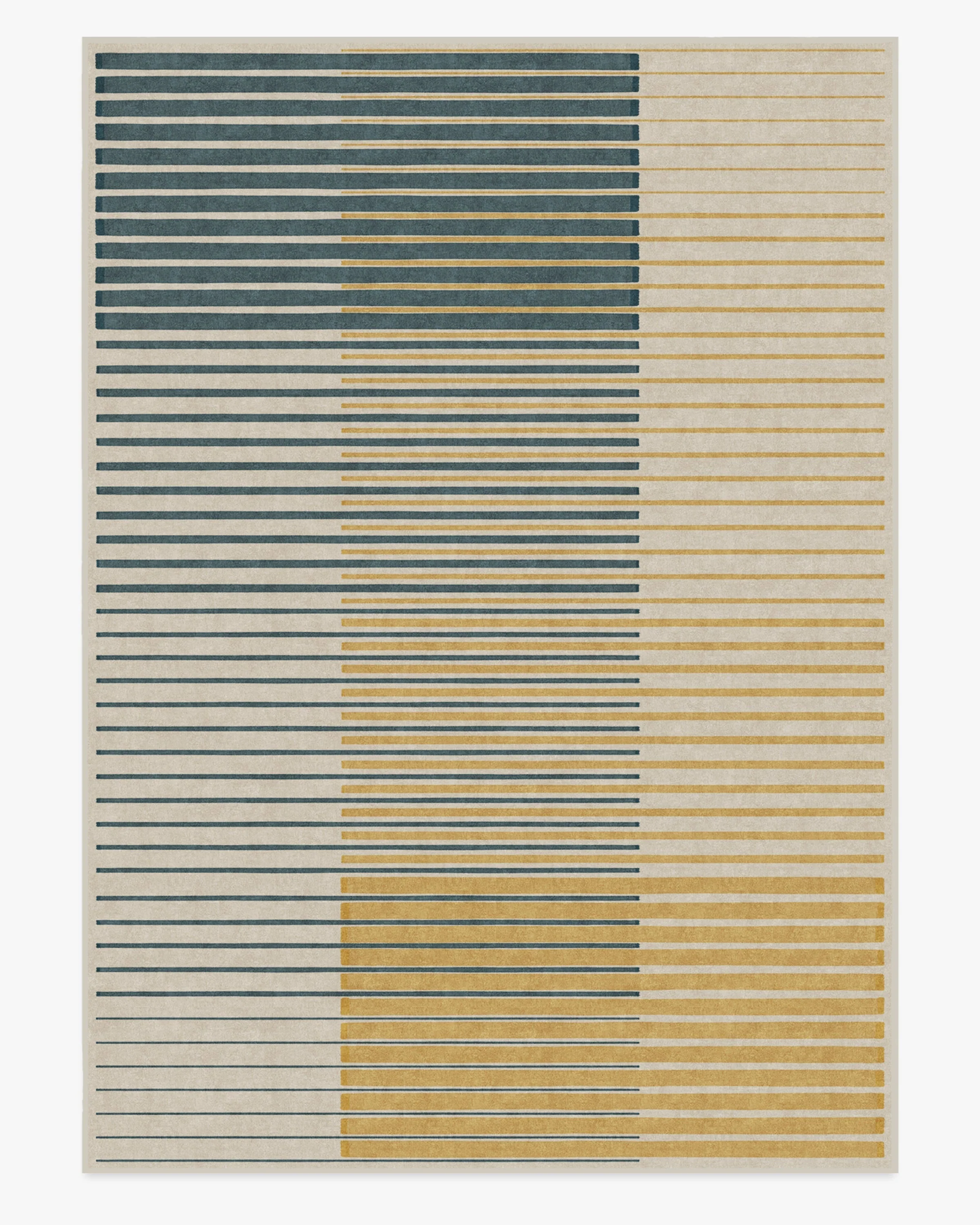 Gradasi Teal Quartz Rug