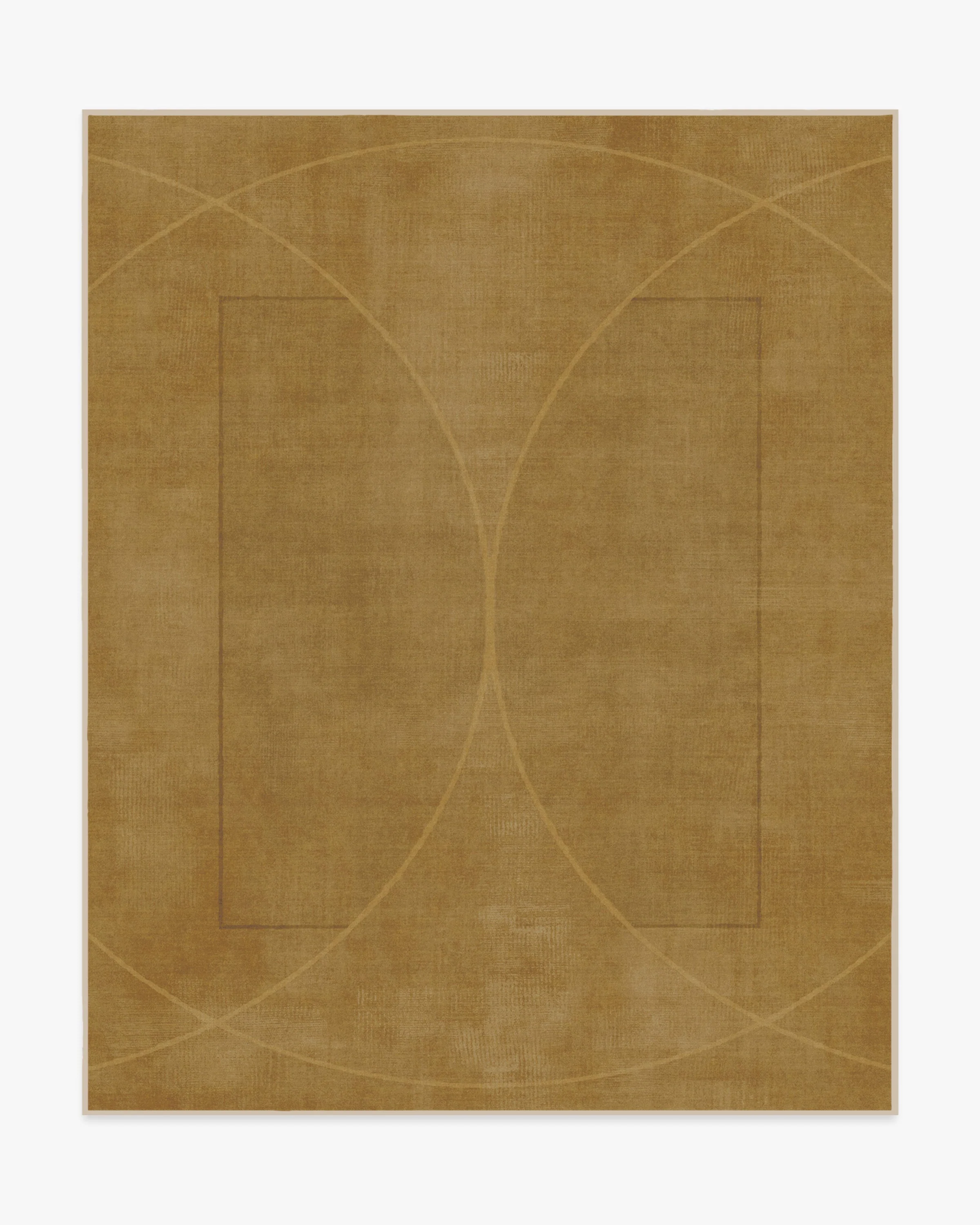 Ayla Gold Flatwoven Rug by Architectural Digest