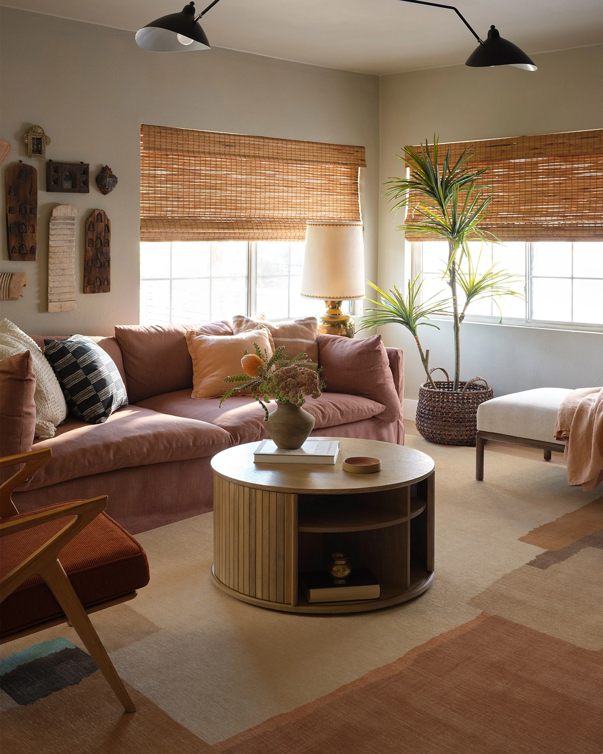 Ananda Natural Pop Rug by Architectural Digest
