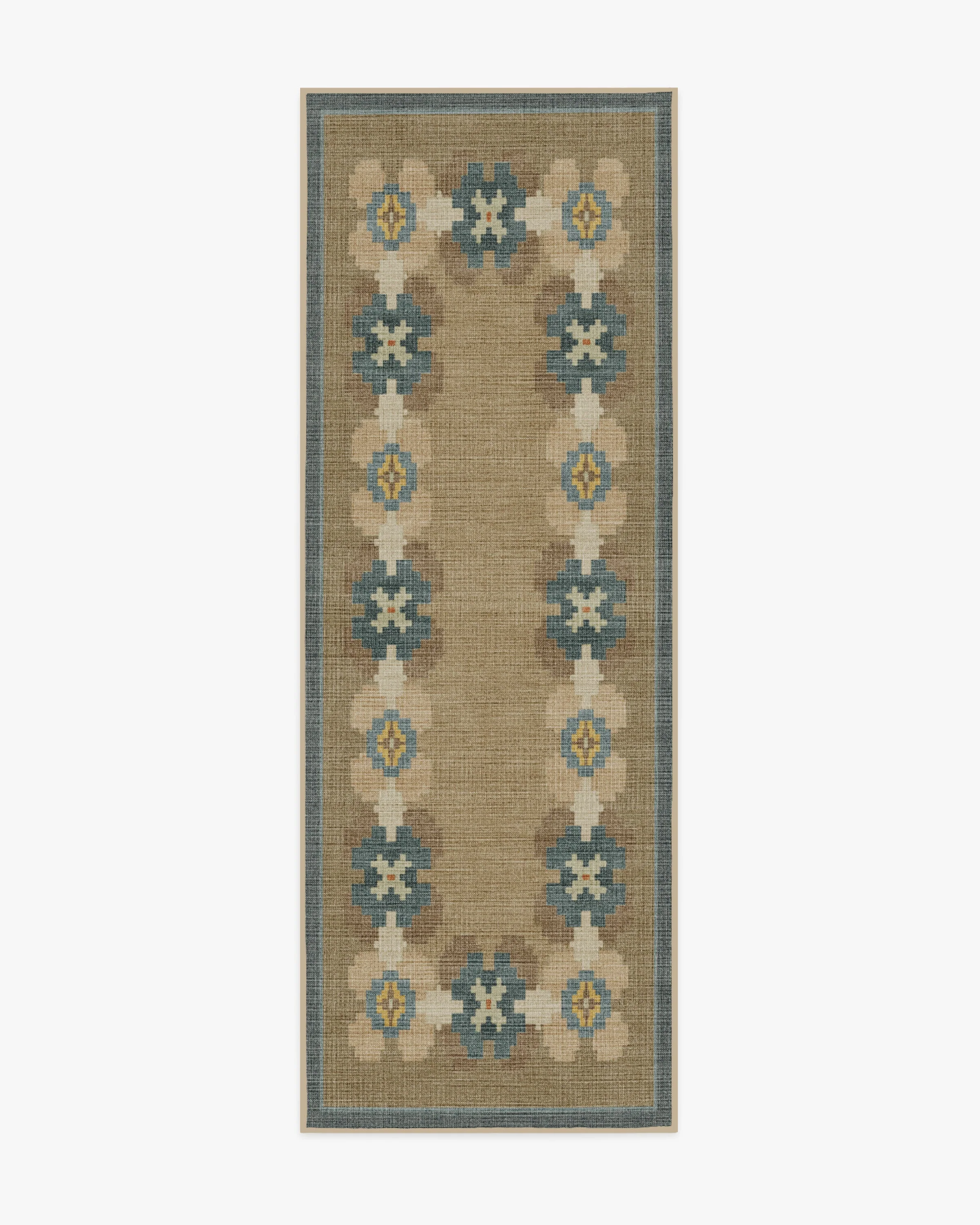 Aster Soft Blue Re-Jute Rug