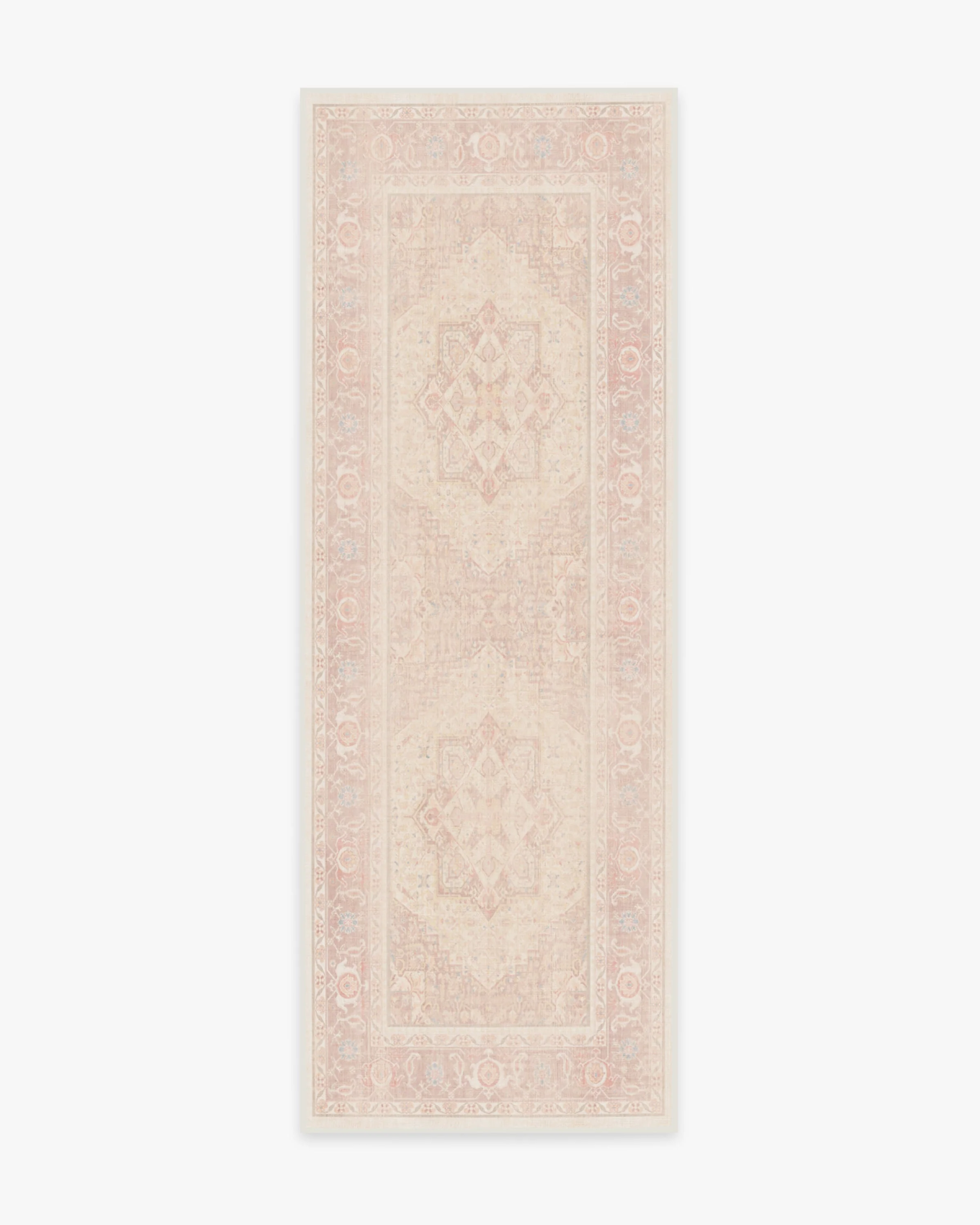 Kamran Soft Pink Flatwoven Rug