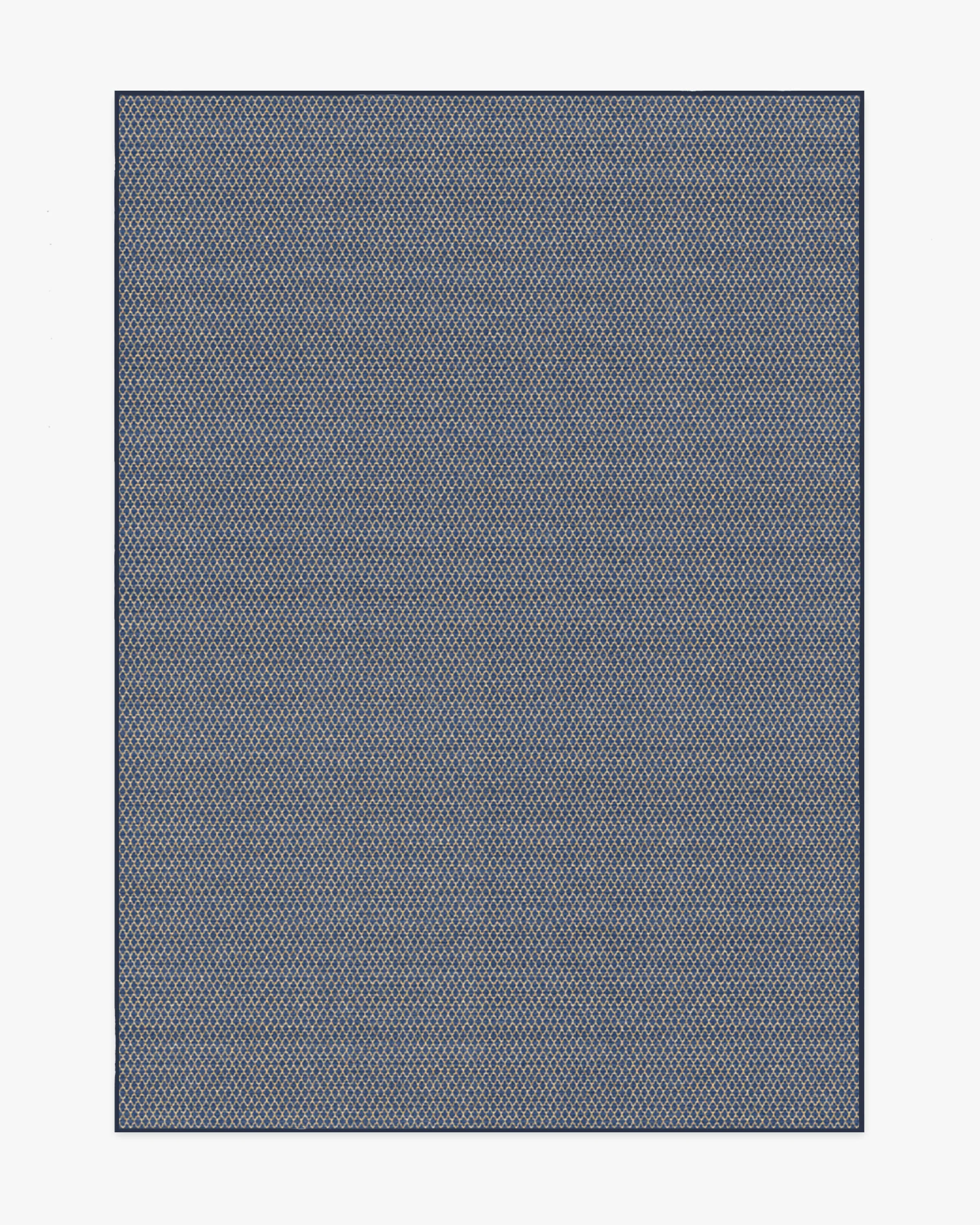 Tillie Solid Soft Navy Re-Jute Rug