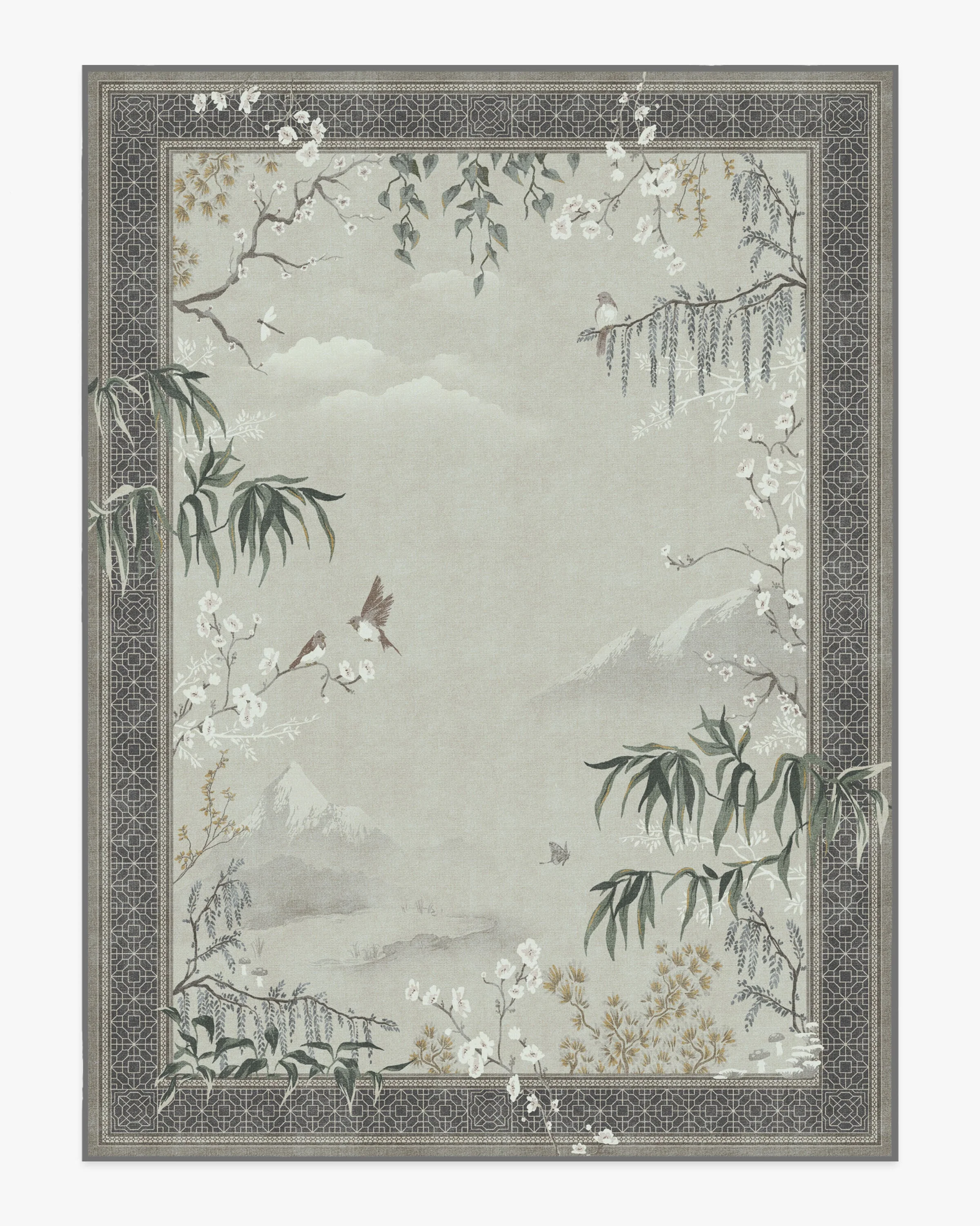 Wren Charcoal & Opal Rug