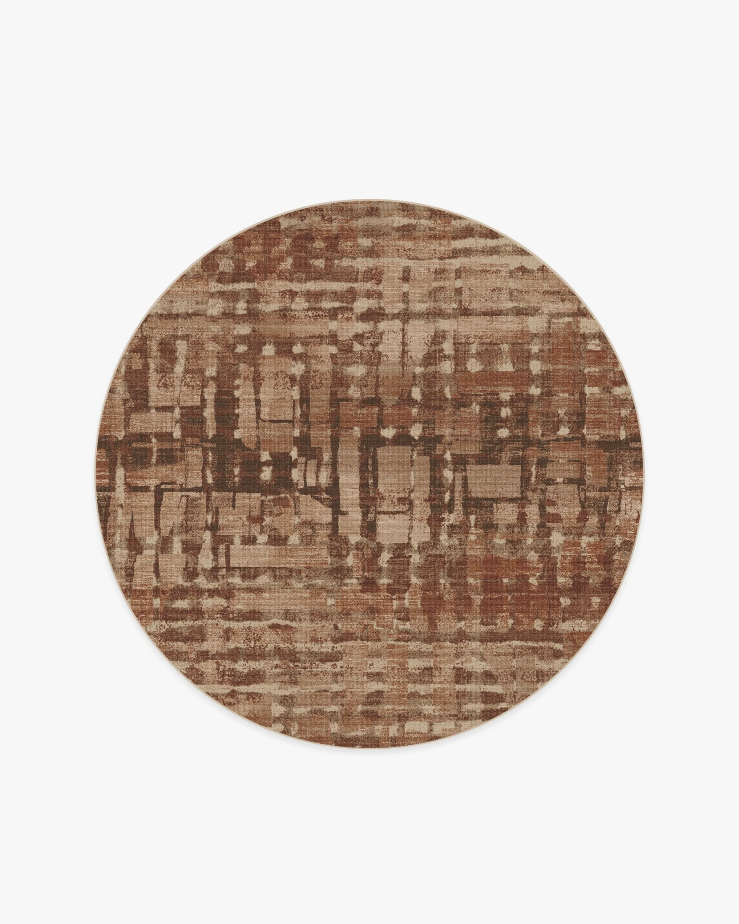 Brooklyn Copper Clay Rug by Architectural Digest