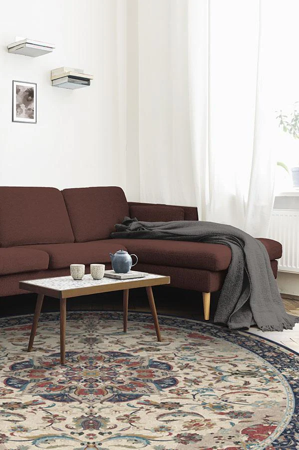 Sima Royal Blue Flatwoven Rug