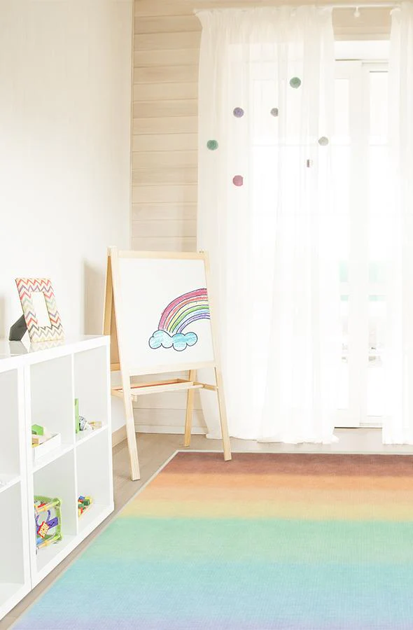 Spectrum Rainbow Flatwoven Rug