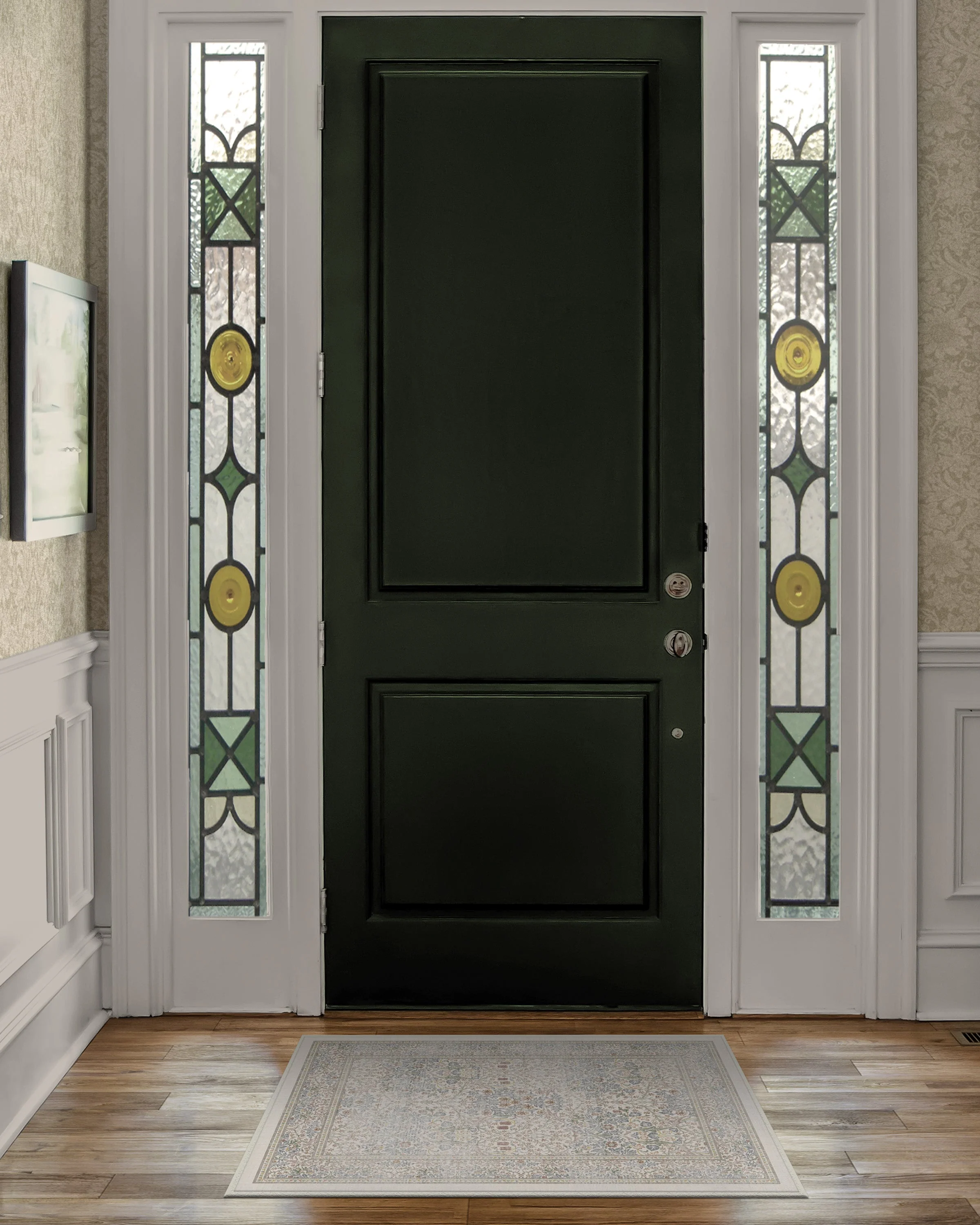 Blackthorn Ivory Rug by Morris & Co.