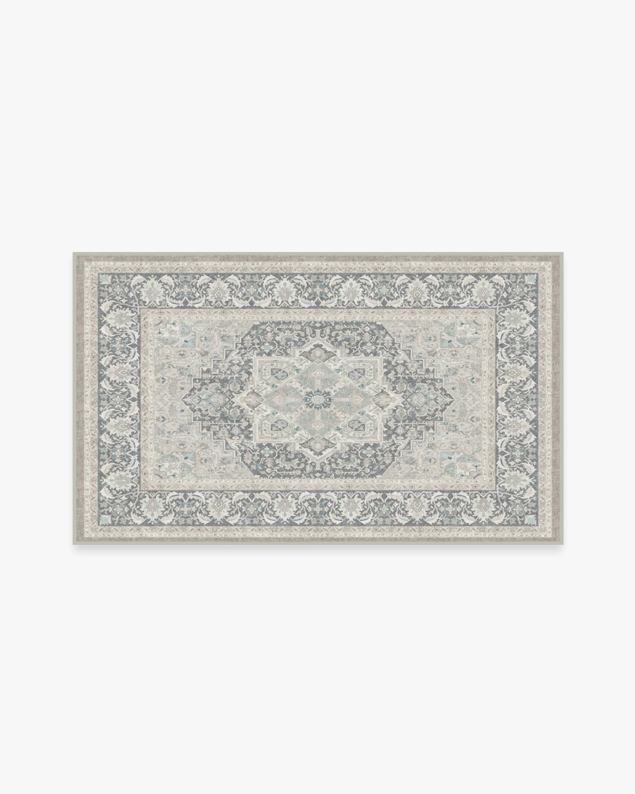 Hendesi Heriz Abalone Rug