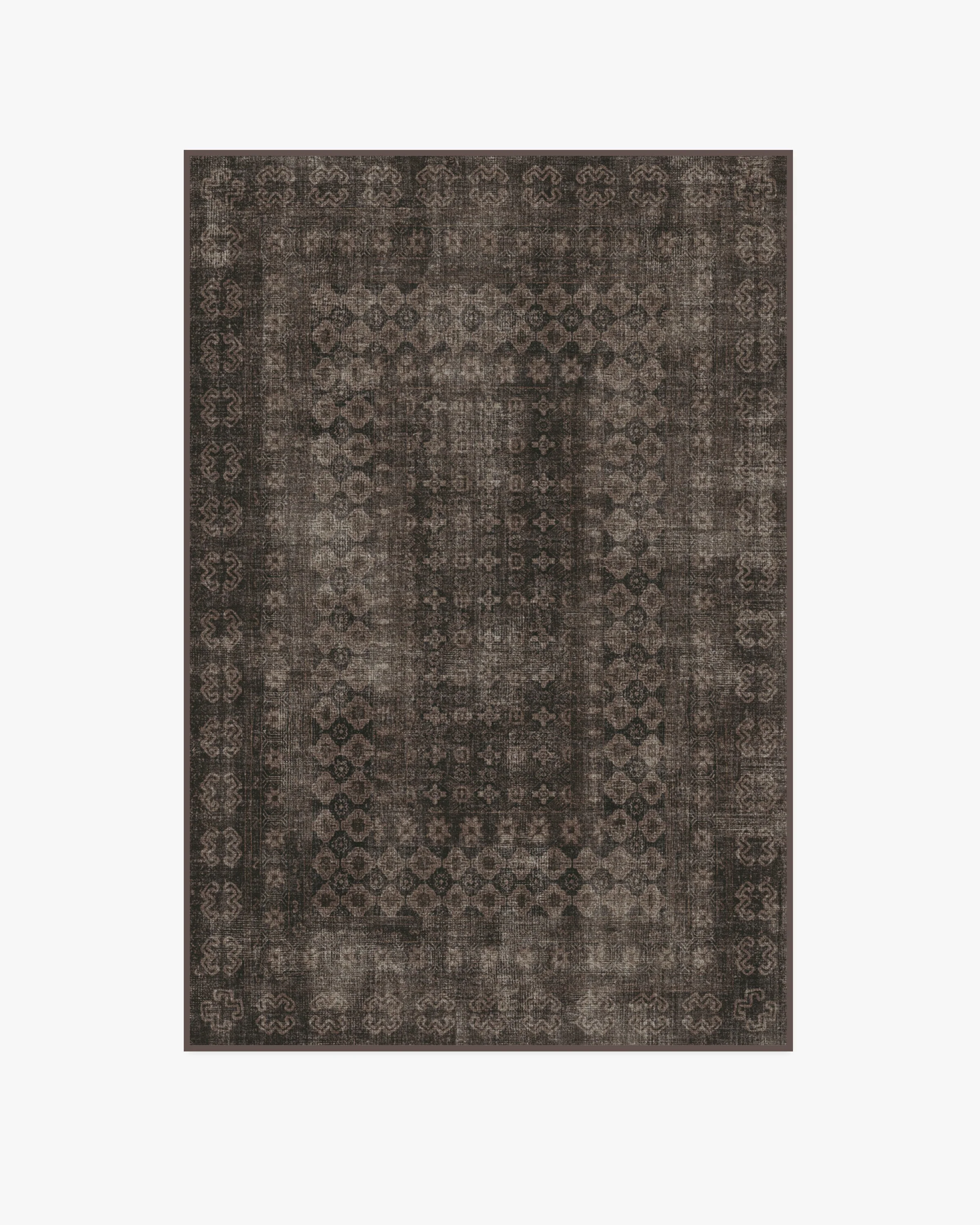 Cyrus Black Flatwoven Rug