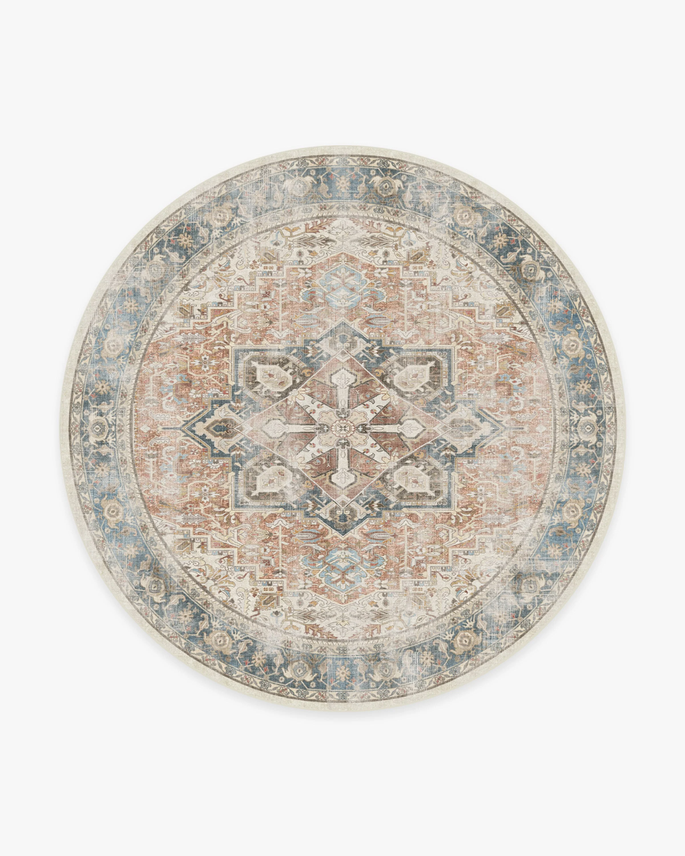 Kamran Coral Rug