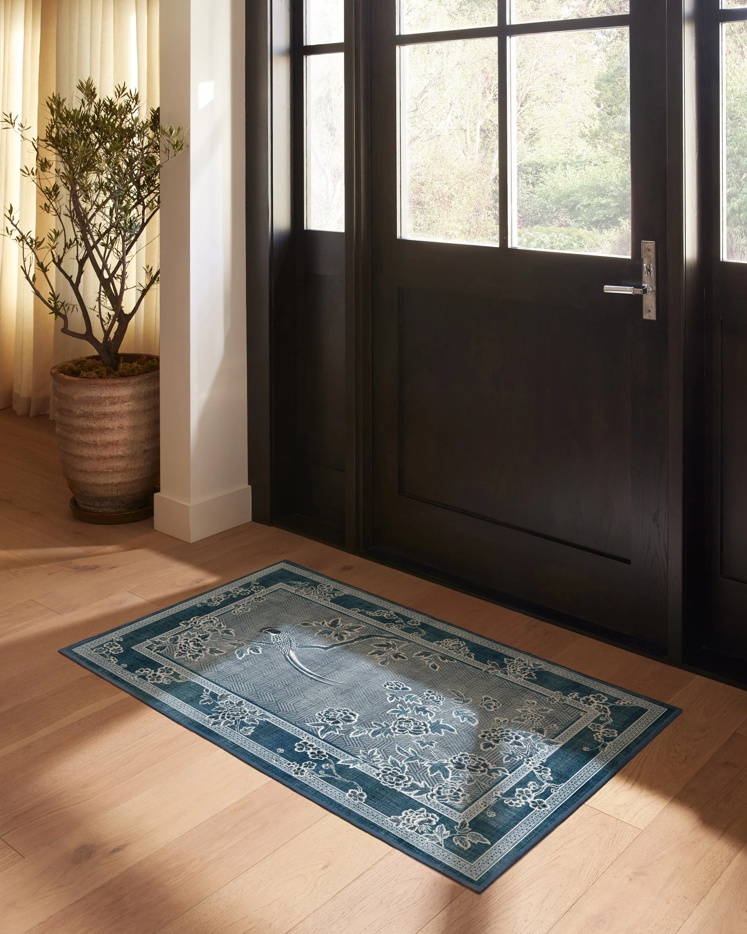 Draper Blue Rug by Gracie