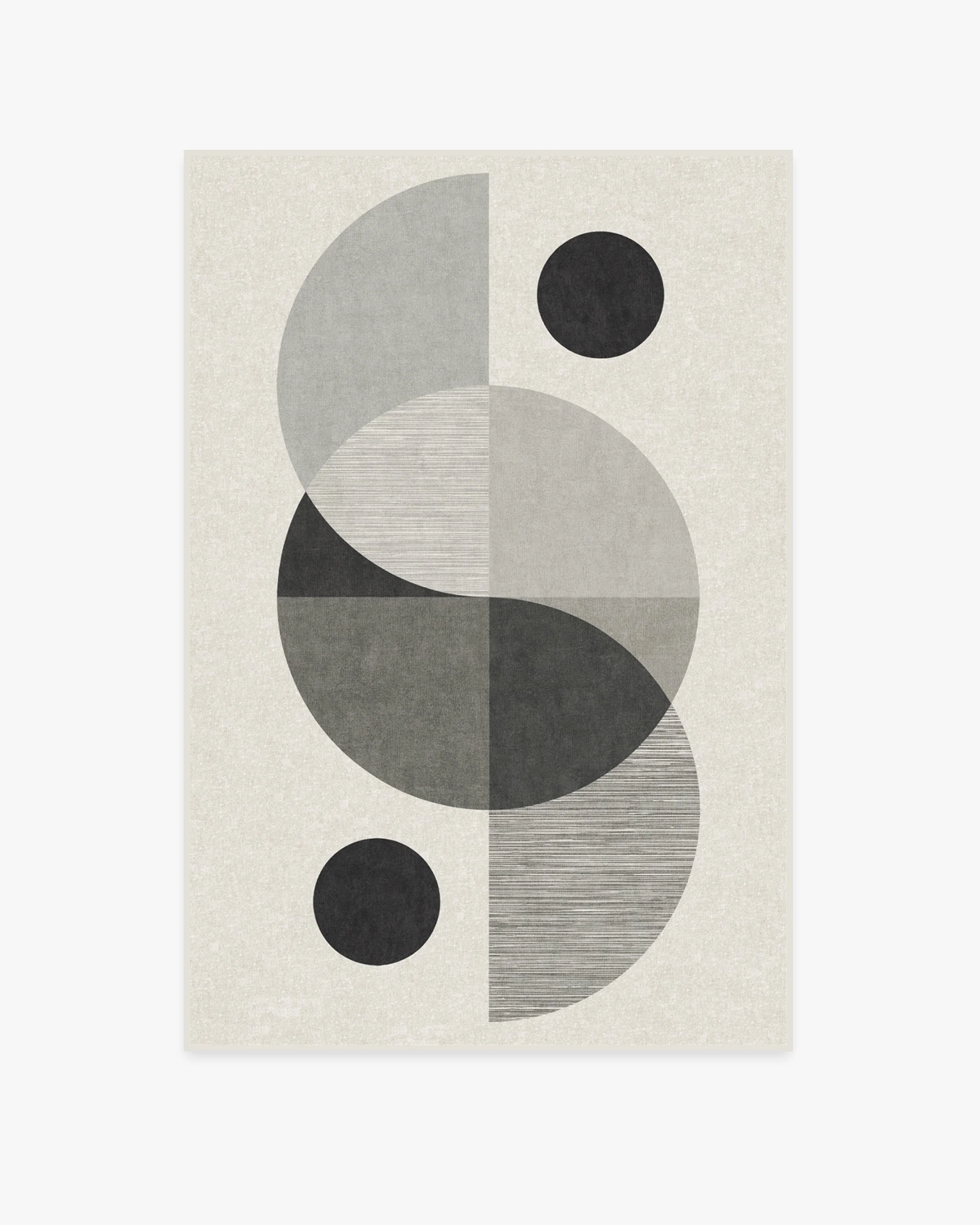 Villette Greyscale Flatwoven Rug by Nina Takesh