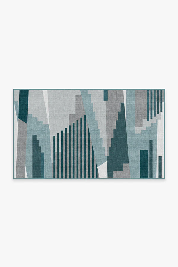 Tropea Teal Outdoor Rug