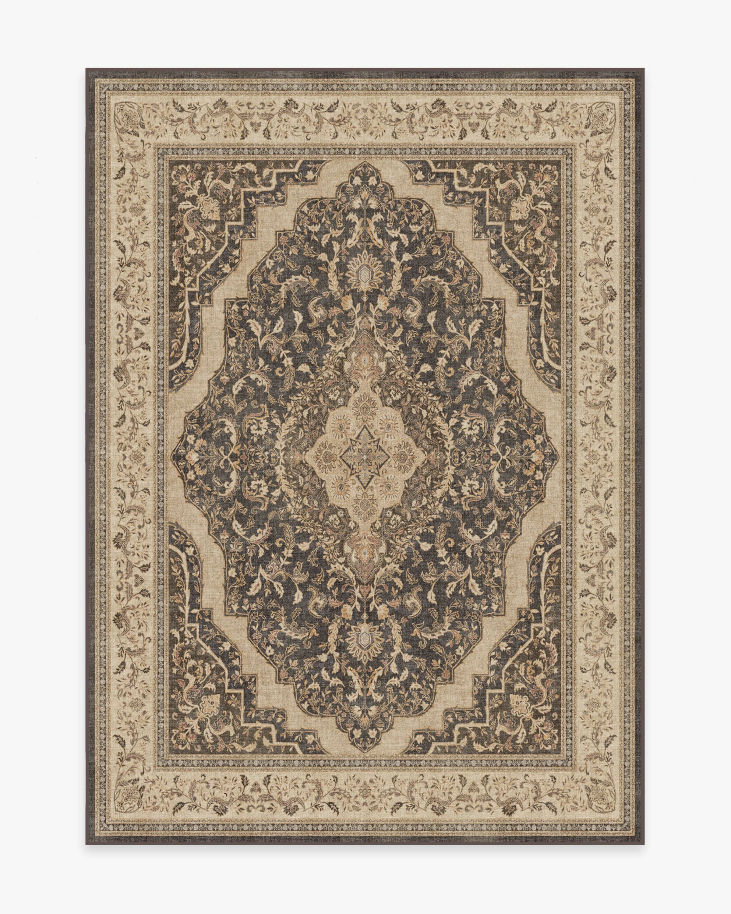 Adeline Dark Wood Flatwoven Rug