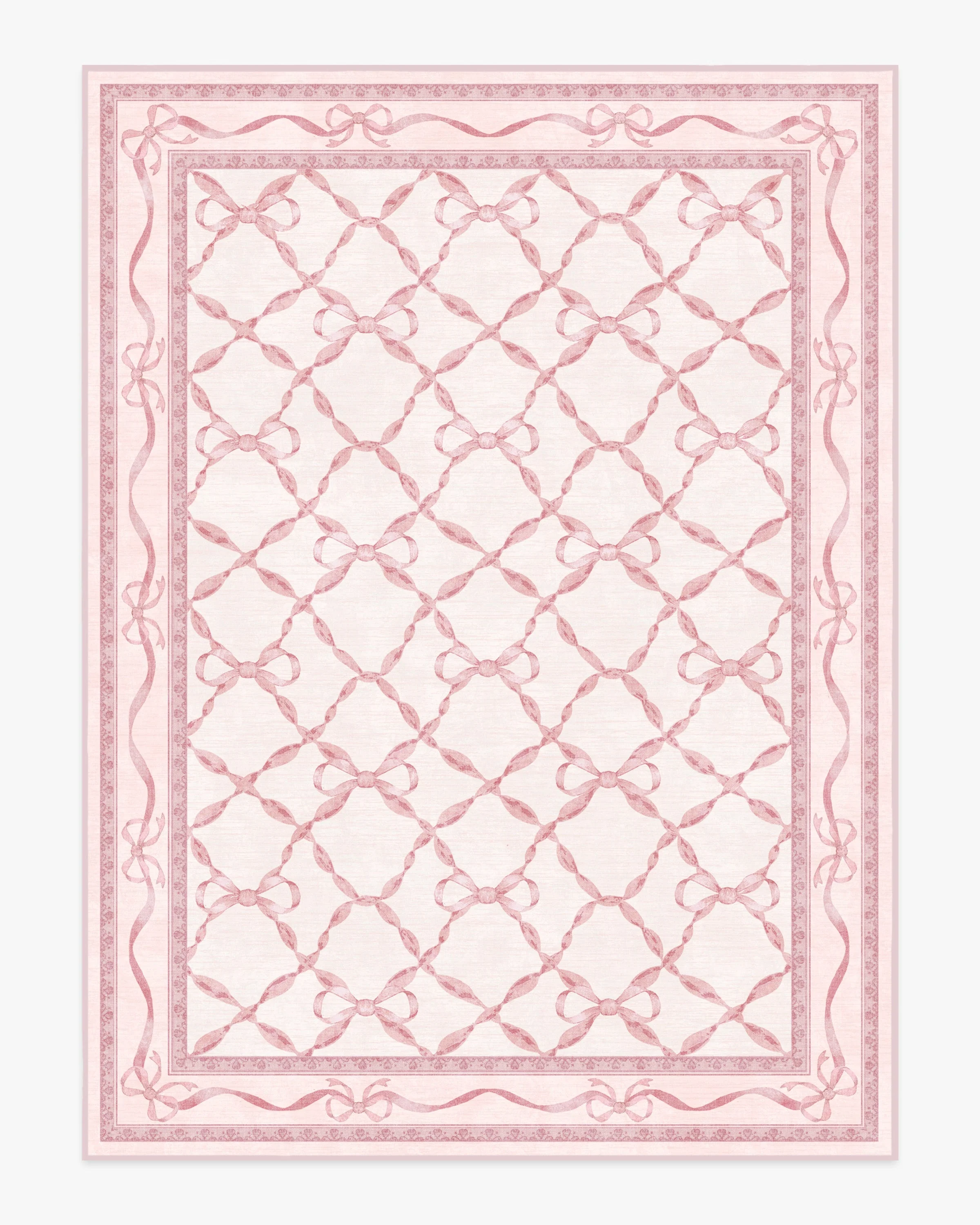 Eloise Pink Flatwoven Rug by Mrs. Alice
