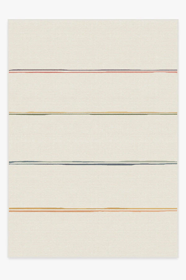 Stella Ivory Rainbow Rug by The Home Edit