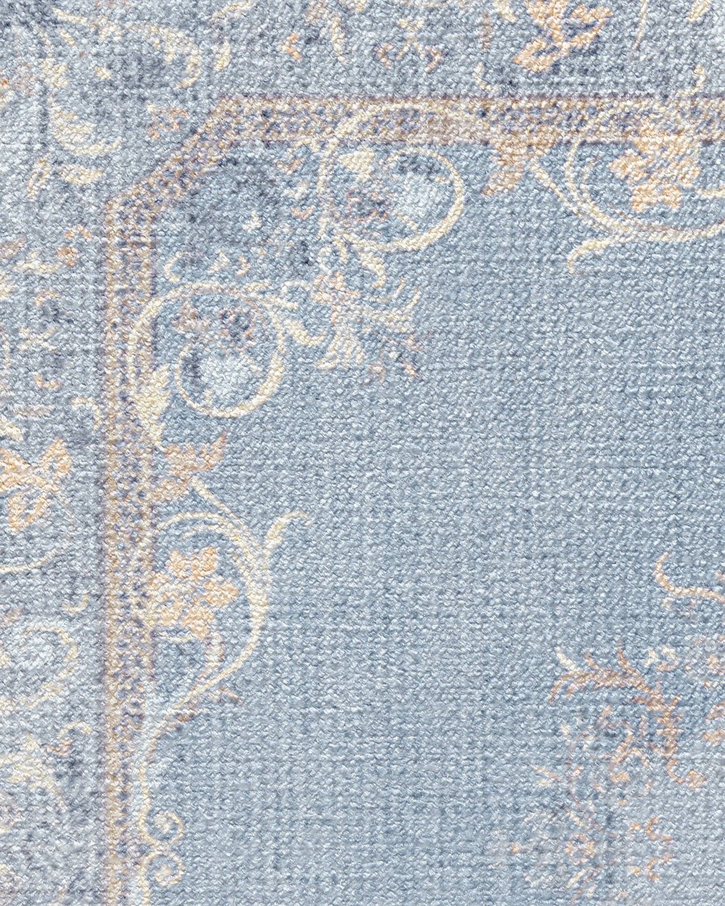 Lady Whistledown Soft Blue Rug by Bridgerton