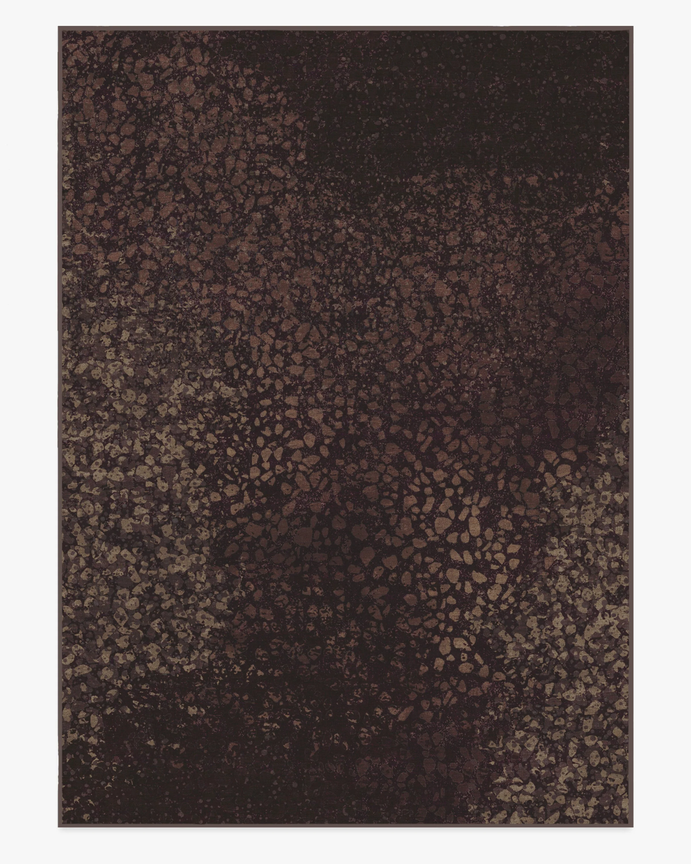 Terran Burgundy Rug by Architectural Digest